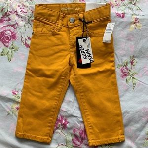 Baby Gap yellow long pants